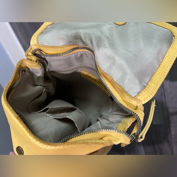 American Leather Co Yellow Liberty Backpack main image 8